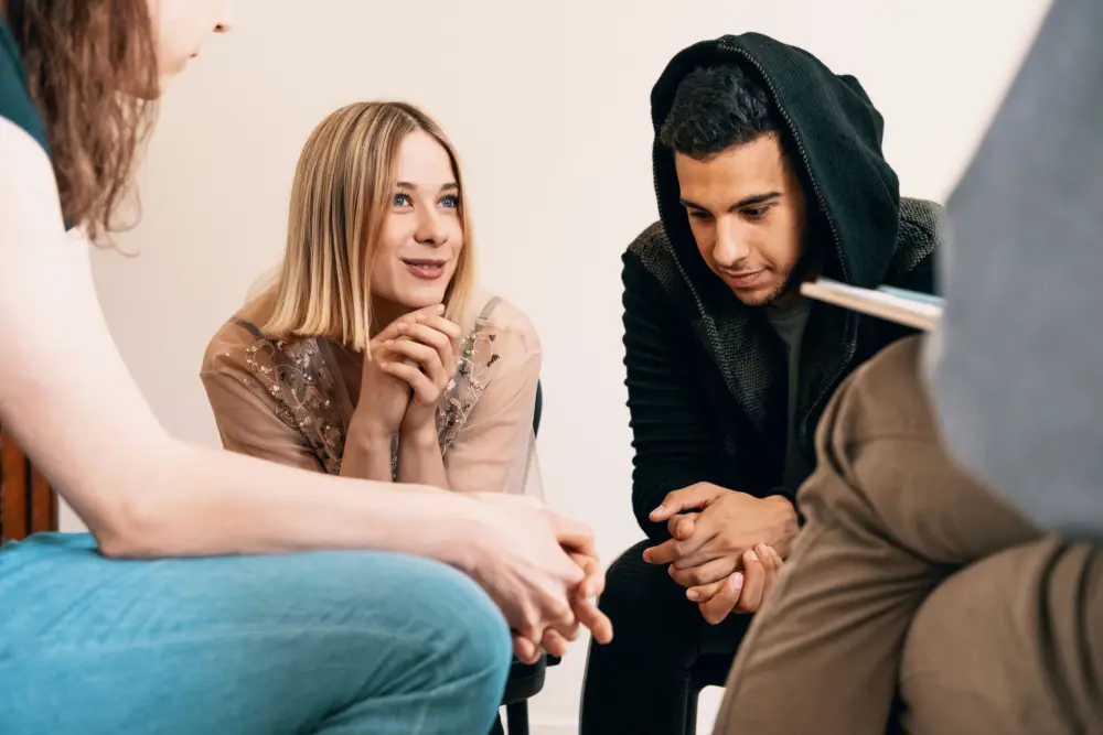 Teens participating in a structured partial hospitalization program for OCD treatment