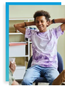teen boy in dialectical behavior therapy for adolescents