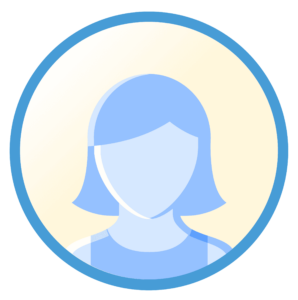 About Us icon image of a woman