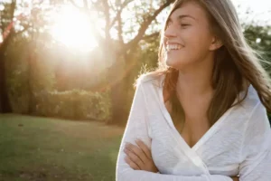 teen girl in individual therapy
