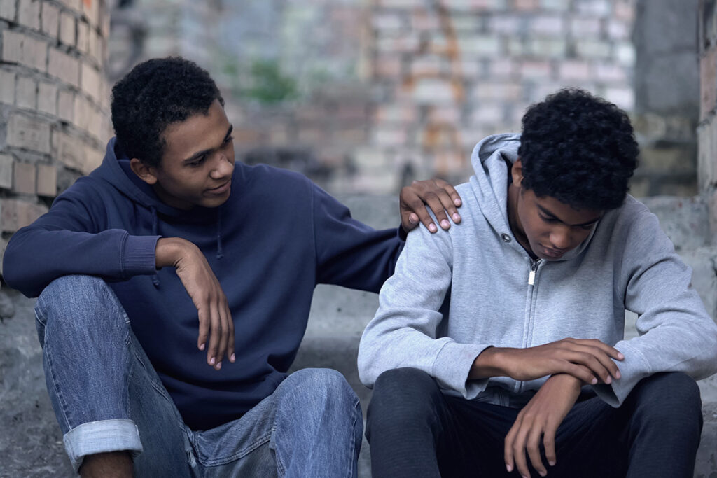 Picture showing panic attacks in teens