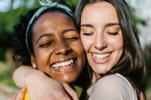 Teens building connection and support during dual diagnosis treatment for anxiety and addiction.