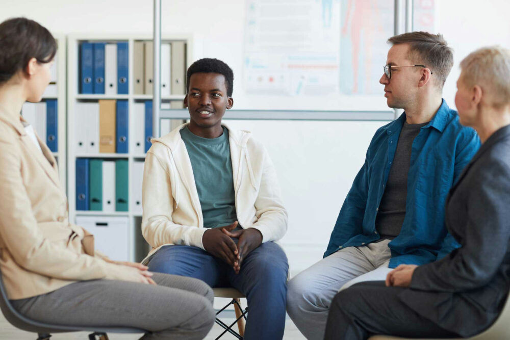 Teen arriving for first day after mental health treatment admission